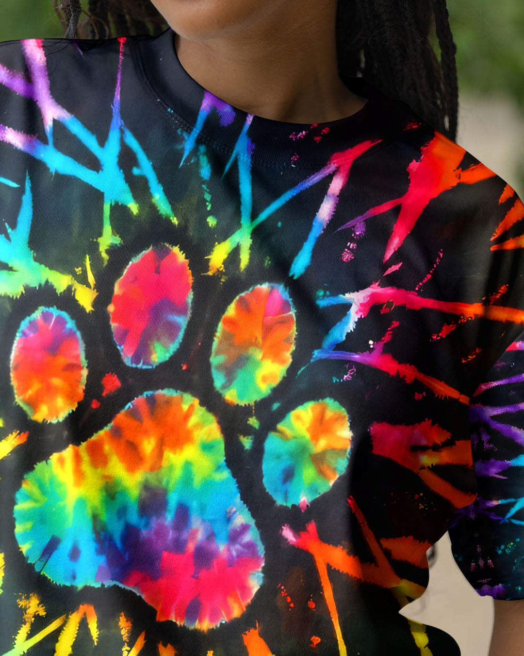 COLORFUL PAW AURA ALL OVER PRINT - TYQY0204261