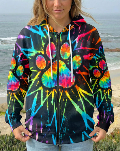 COLORFUL PAW AURA ALL OVER PRINT - TYQY0204261
