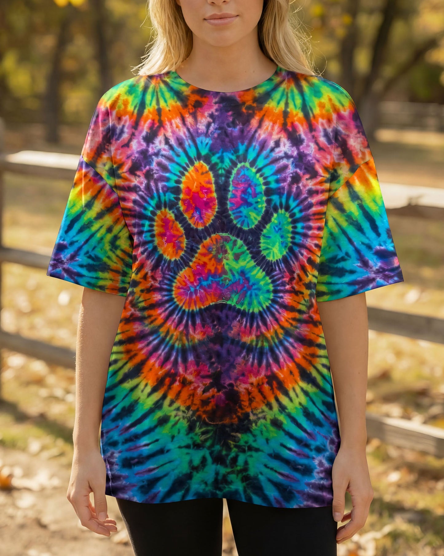 COLORFUL PAW ALL OVER PRINT - TYPQ0204261