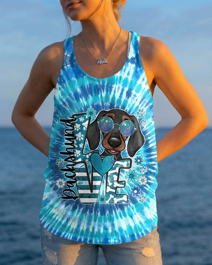 DACHSHUND LOVE DOG ALL OVER PRINT - TYQY0206263