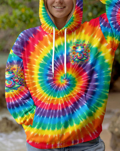 JUST BREATHE FROG COLORFUL ALL OVER PRINT - TYQY0705261