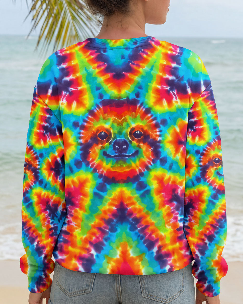 SLOTH COLORFUL ALL OVER PRINT - TYQY0804262