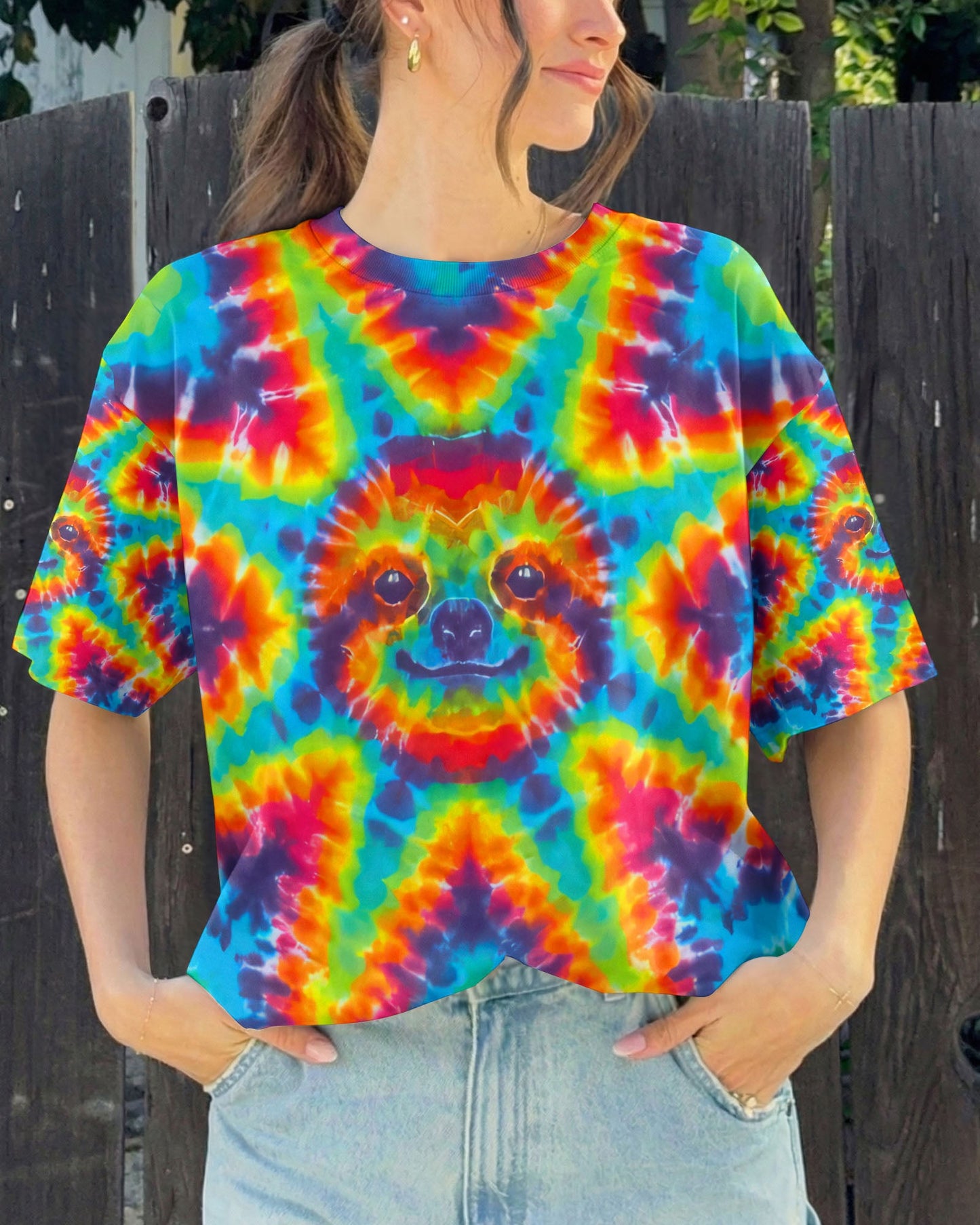 SLOTH COLORFUL ALL OVER PRINT - TYQY0804262