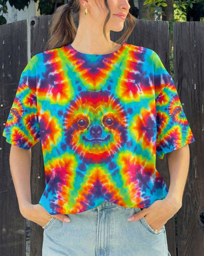 SLOTH COLORFUL ALL OVER PRINT - TYQY0804262