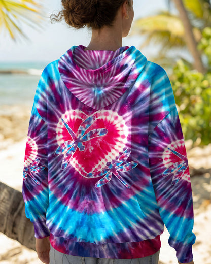 DRAGONFLIES LOVE BLOOM ALL OVER PRINT - TYQY0904263
