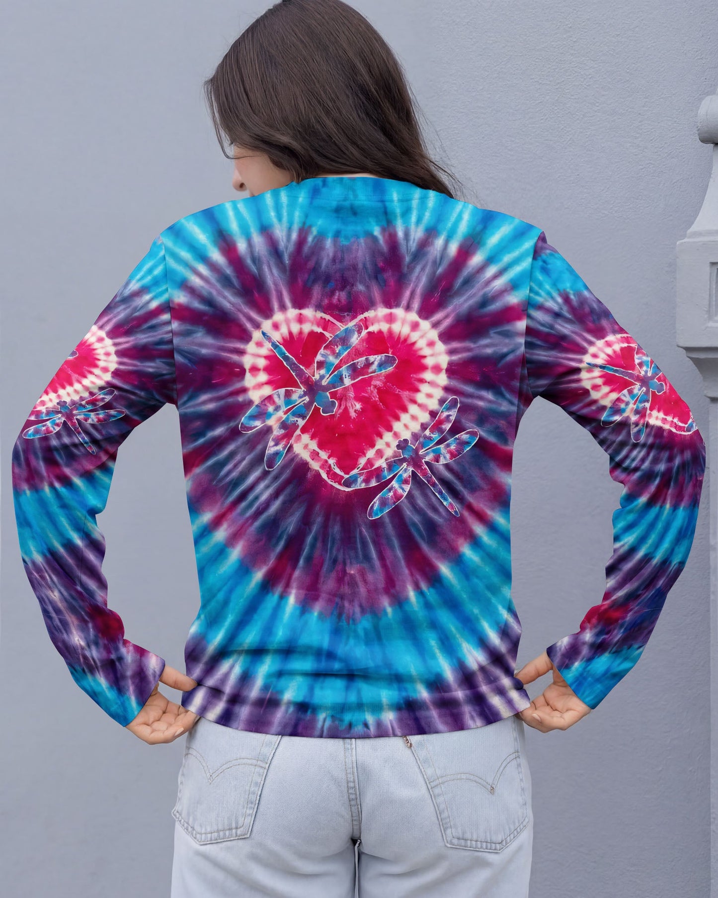 DRAGONFLIES LOVE BLOOM ALL OVER PRINT - TYQY0904263
