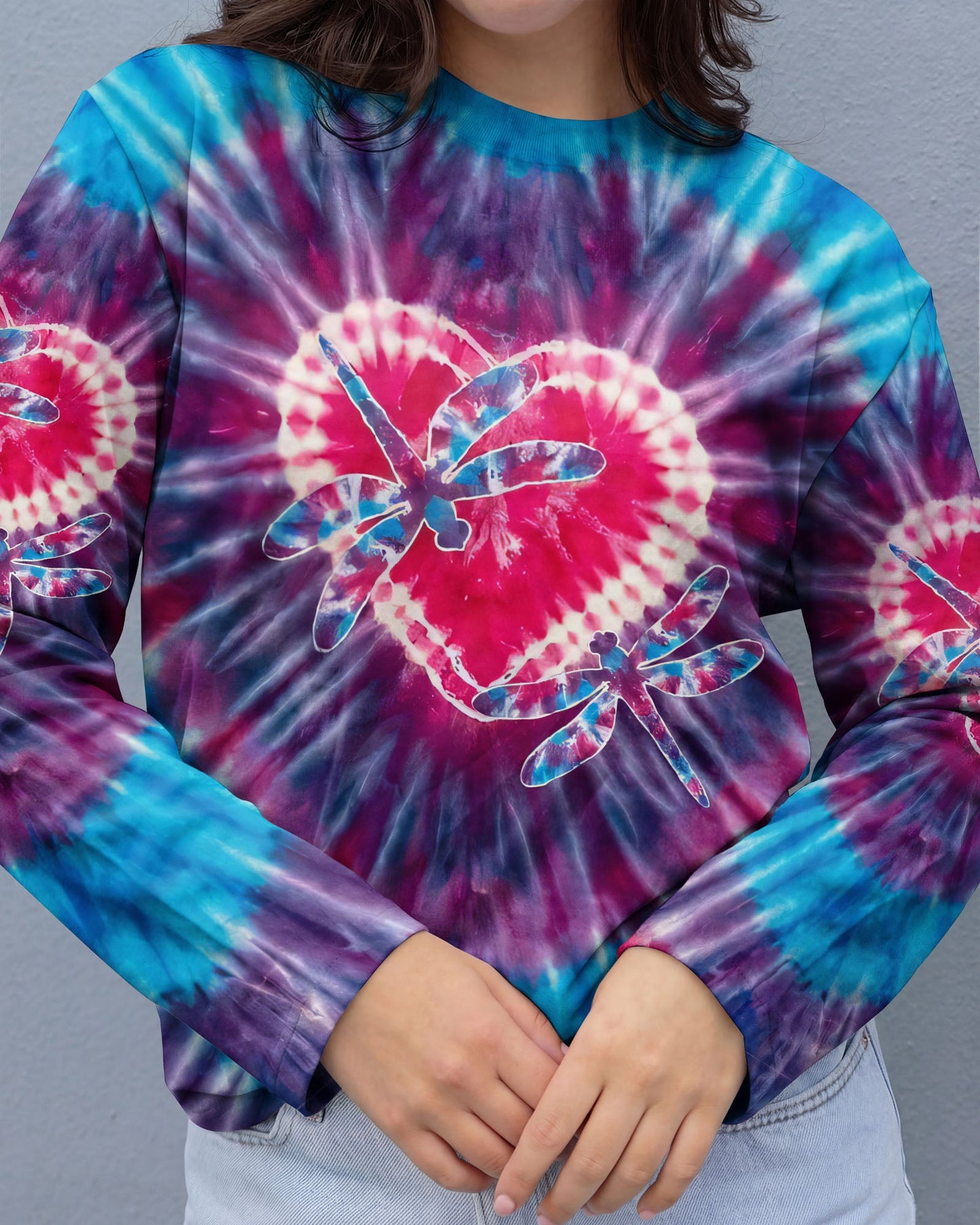 DRAGONFLIES LOVE BLOOM ALL OVER PRINT - TYQY0904263