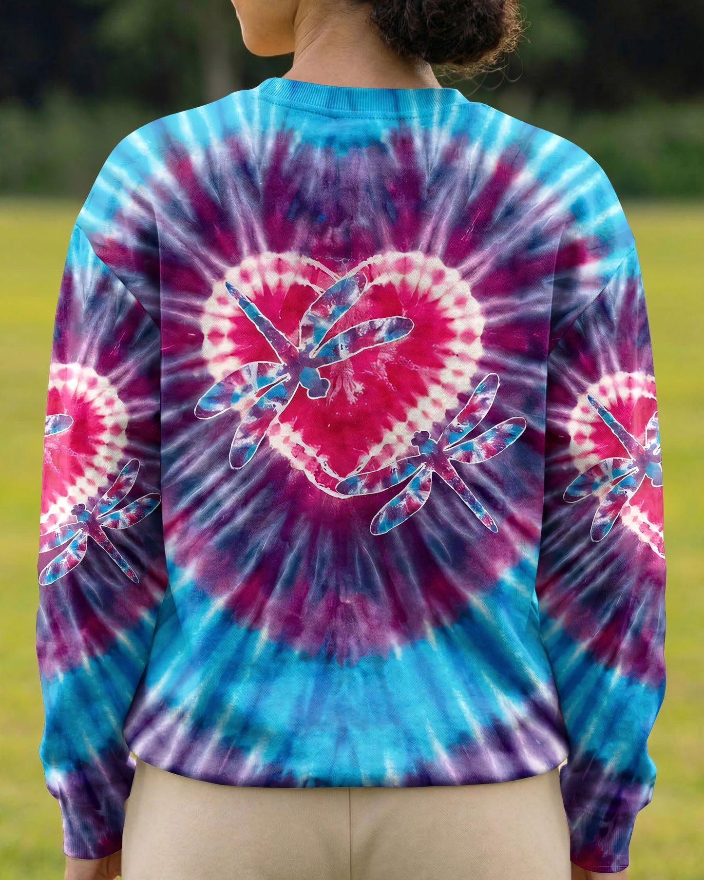DRAGONFLIES LOVE BLOOM ALL OVER PRINT - TYQY0904263