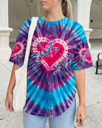 DRAGONFLIES LOVE BLOOM ALL OVER PRINT - TYQY0904263