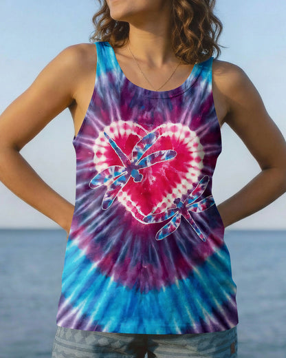 DRAGONFLIES LOVE BLOOM ALL OVER PRINT - TYQY0904263