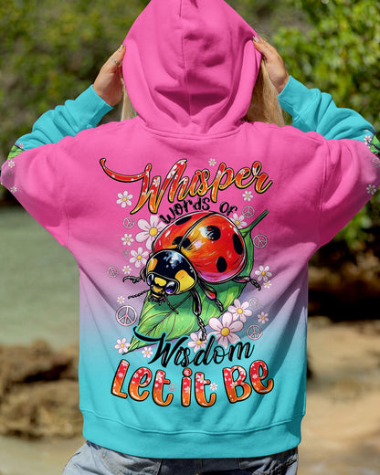 WHISPER WORDS OF WISDOM LET IT BE LADYBUG ALL OVER PRINT - TYQY0906262