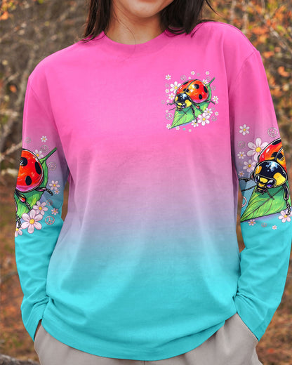 WHISPER WORDS OF WISDOM LET IT BE LADYBUG ALL OVER PRINT - TYQY0906262