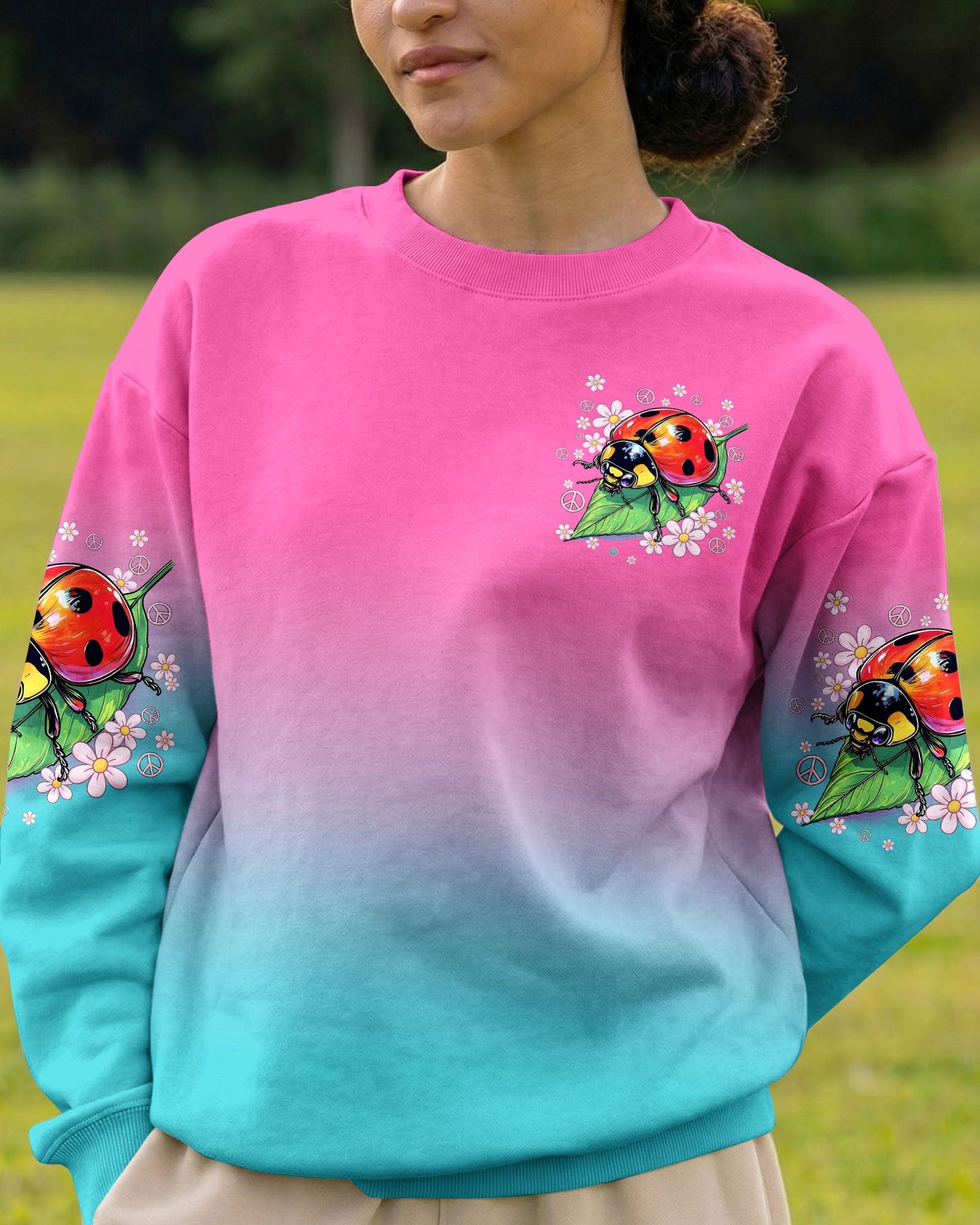 WHISPER WORDS OF WISDOM LET IT BE LADYBUG ALL OVER PRINT - TYQY0906262