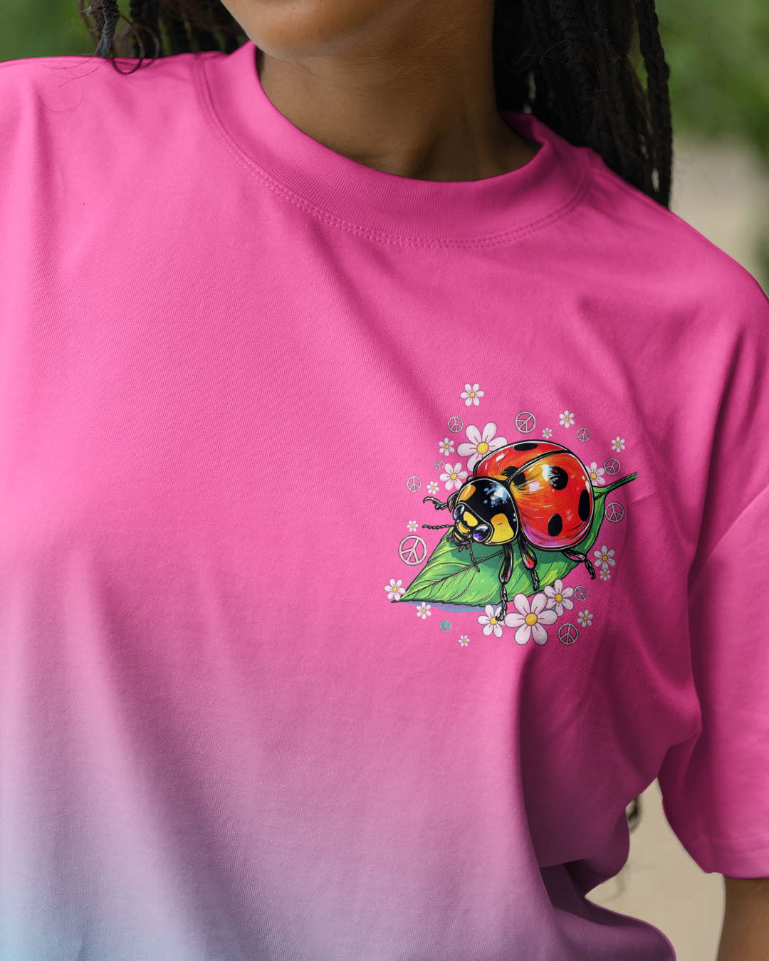 WHISPER WORDS OF WISDOM LET IT BE LADYBUG ALL OVER PRINT - TYQY0906262