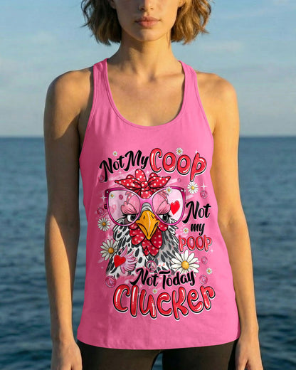 NOT TODAY CLUCKER CHICKEN ALL OVER PRINT - TYQY0907261