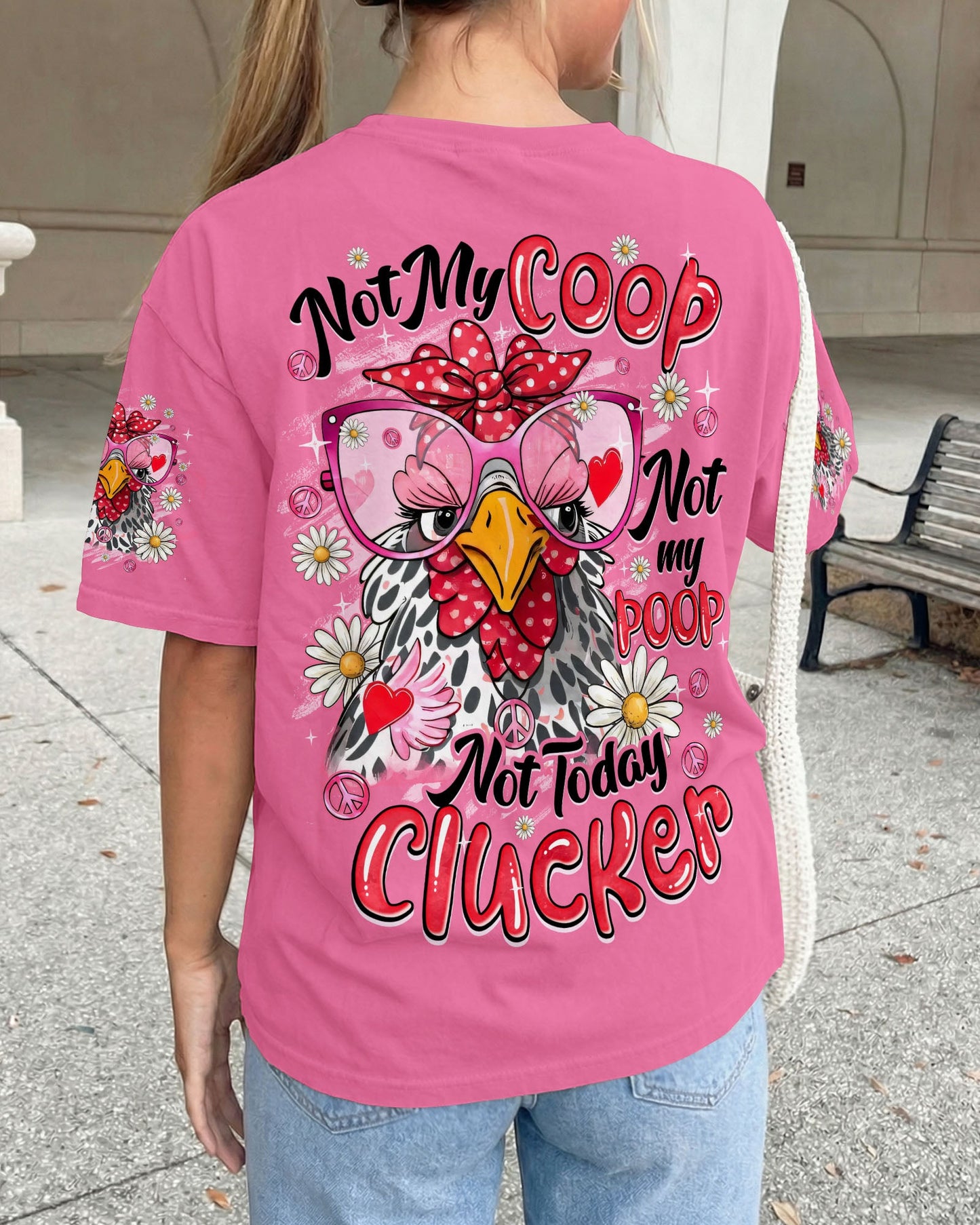 NOT TODAY CLUCKER CHICKEN ALL OVER PRINT - TYQY0907261