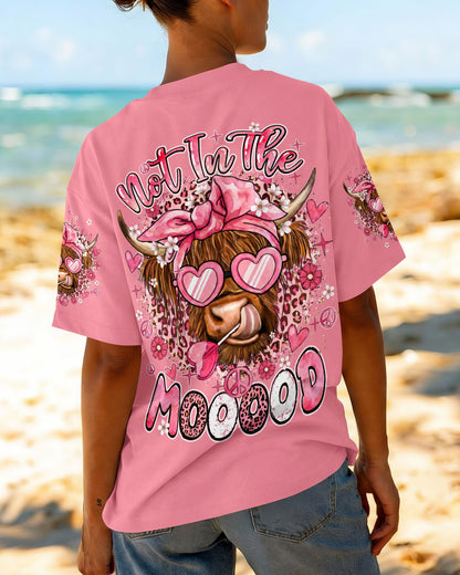 NOT IN THE MOOOOD COW ALL OVER PRINT - TYQY1006263