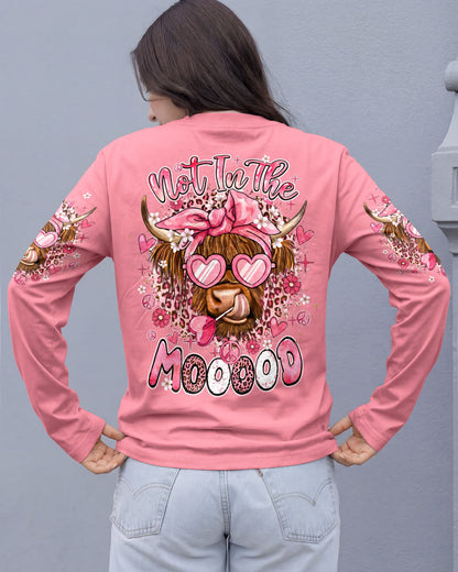 NOT IN THE MOOOOD COW ALL OVER PRINT - TYQY1006263