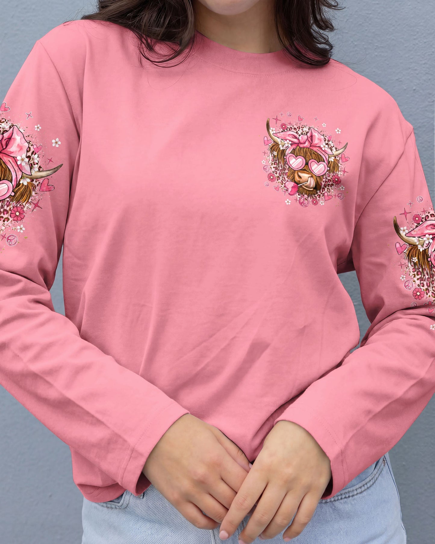 NOT IN THE MOOOOD COW ALL OVER PRINT - TYQY1006263