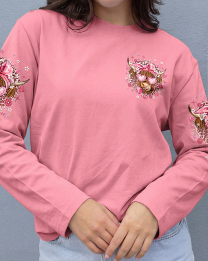 NOT IN THE MOOOOD COW ALL OVER PRINT - TYQY1006263