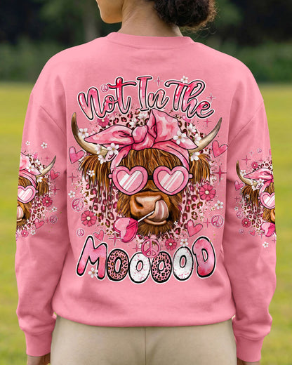 NOT IN THE MOOOOD COW ALL OVER PRINT - TYQY1006263