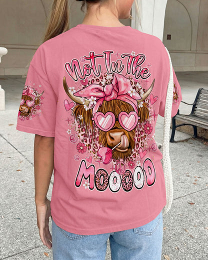 NOT IN THE MOOOOD COW ALL OVER PRINT - TYQY1006263