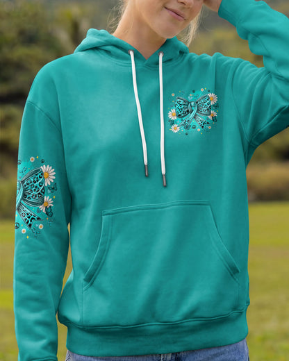 IN SEPTEMBER WE WEAR TEAL OVARIAN CANCER AWARENESS ALL OVER PRINT - TYQY1407262