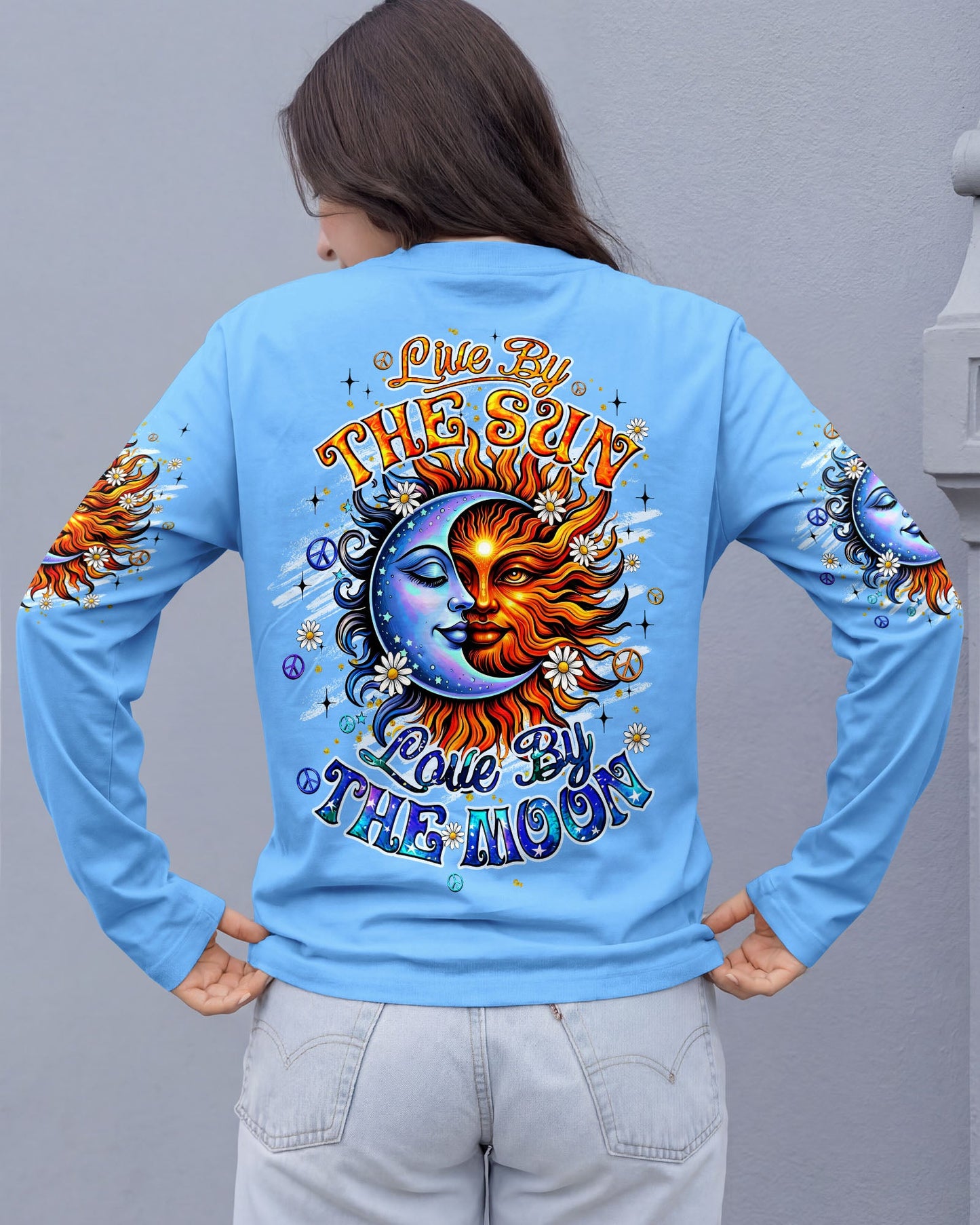 LIVE BY THE SUN LOVE BY THE MOON ALL OVER PRINT - TYQY1506261