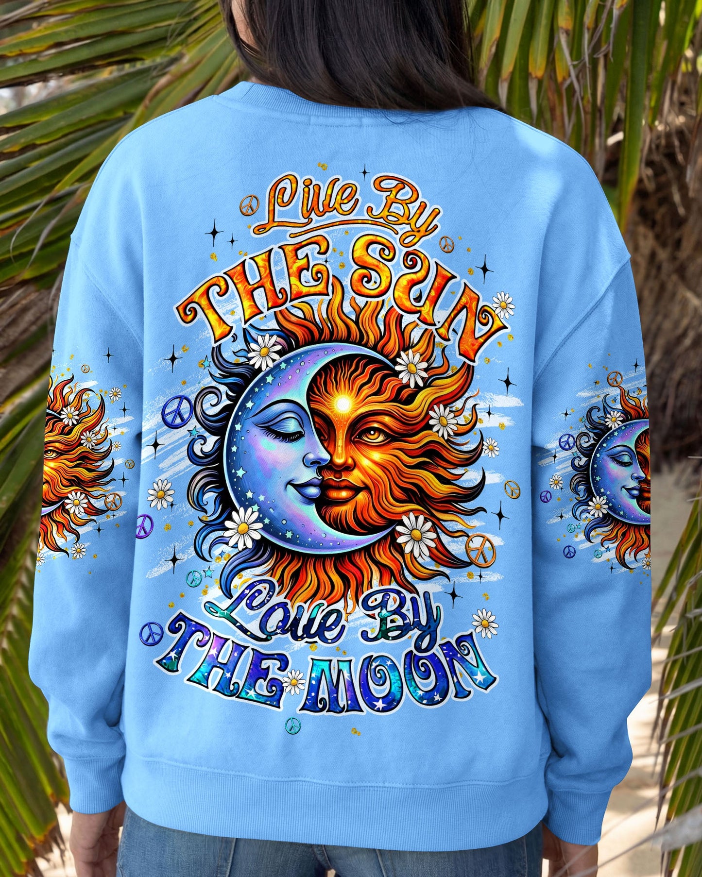 LIVE BY THE SUN LOVE BY THE MOON ALL OVER PRINT - TYQY1506261