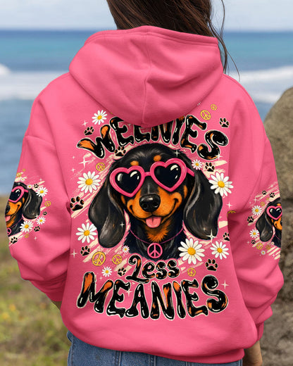 MORE WEENIES LESS MEANIES DOG ALL OVER PRINT - TYQY1905262
