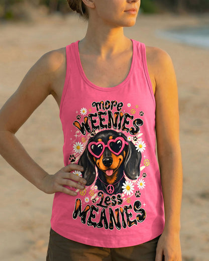 MORE WEENIES LESS MEANIES DOG ALL OVER PRINT - TYQY1905262