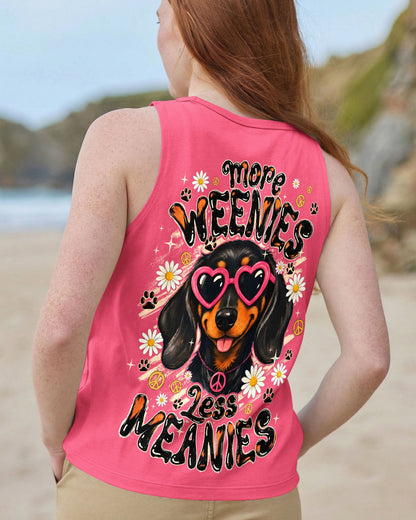 MORE WEENIES LESS MEANIES DOG ALL OVER PRINT - TYQY1905262