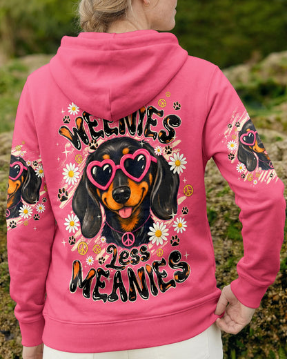 MORE WEENIES LESS MEANIES DOG ALL OVER PRINT - TYQY1905262