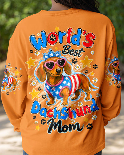 WORLD'S BEST DACHSHUND MOM DOG ALL OVER PRINT - TYQY1905263