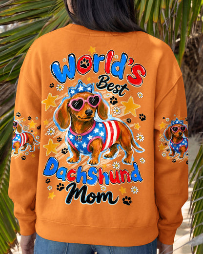WORLD'S BEST DACHSHUND MOM DOG ALL OVER PRINT - TYQY1905263