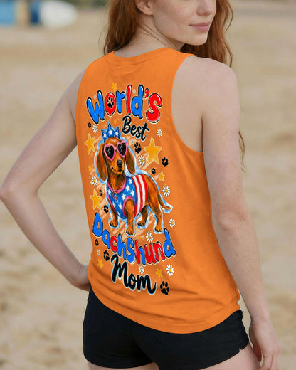 WORLD'S BEST DACHSHUND MOM DOG ALL OVER PRINT - TYQY1905263