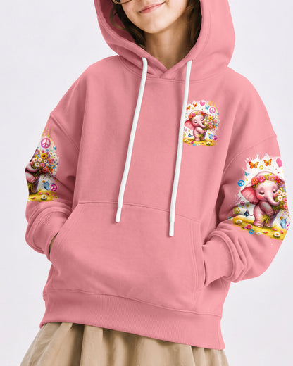 BE KIND ELEPHANT KIDS ALL OVER PRINT - TYQY1912233