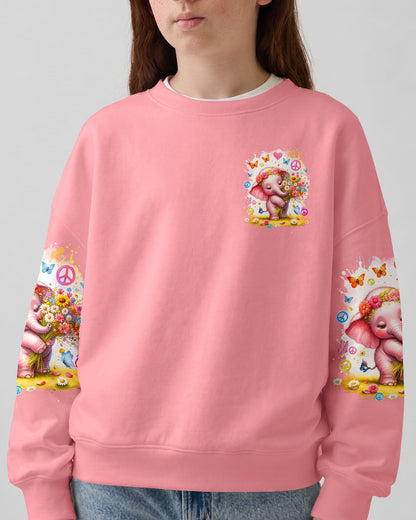 BE KIND ELEPHANT KIDS ALL OVER PRINT - TYQY1912233