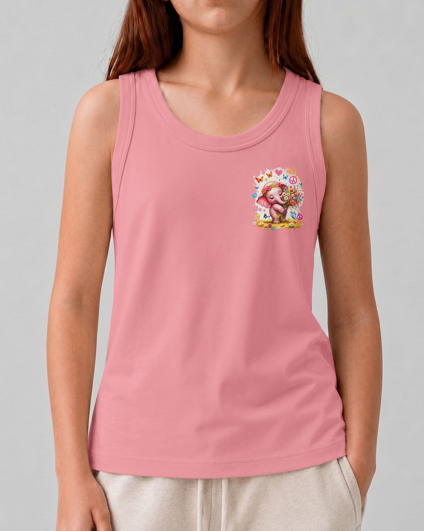 BE KIND ELEPHANT KIDS ALL OVER PRINT - TYQY1912233