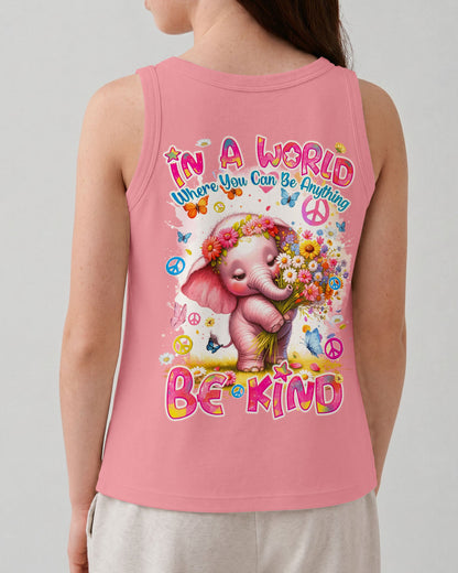 BE KIND ELEPHANT KIDS ALL OVER PRINT - TYQY1912233
