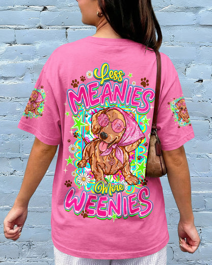 LESS MEANIES MORE WEENIES DOG ALL OVER PRINT - TYQY2105262