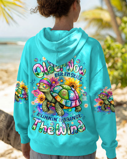 RUNNING AGAINST THE WIND TURTLE ALL OVER PRINT - TYQY2505263