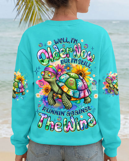 RUNNING AGAINST THE WIND TURTLE ALL OVER PRINT - TYQY2505263