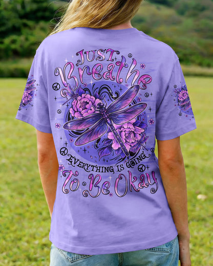 JUST BREATHE DRAGONFLY ALL OVER PRINT - TYQY2606262