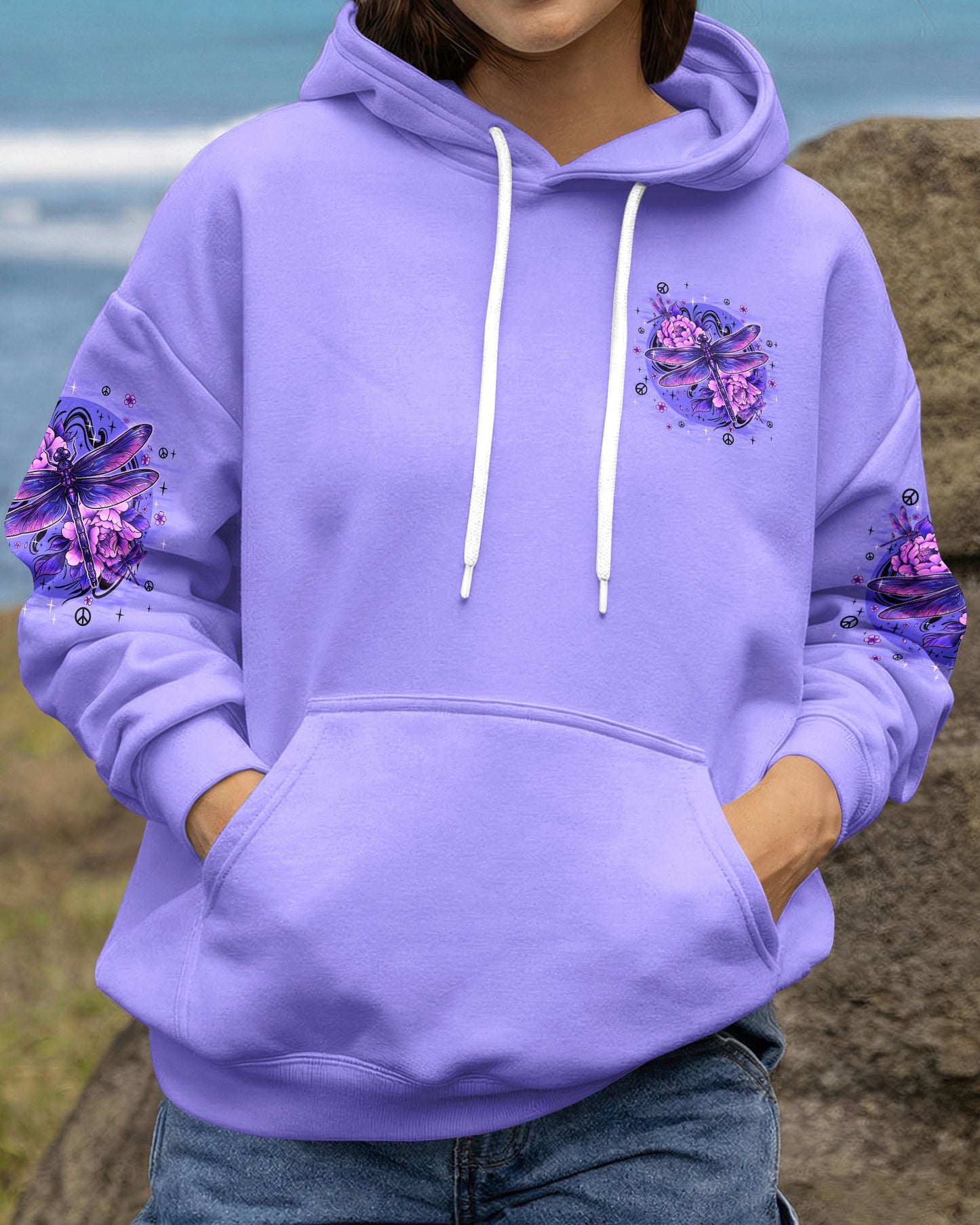 JUST BREATHE DRAGONFLY ALL OVER PRINT - TYQY2606262