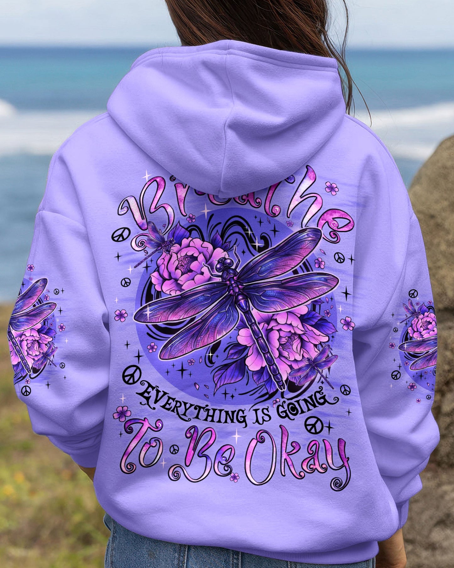 JUST BREATHE DRAGONFLY ALL OVER PRINT - TYQY2606262