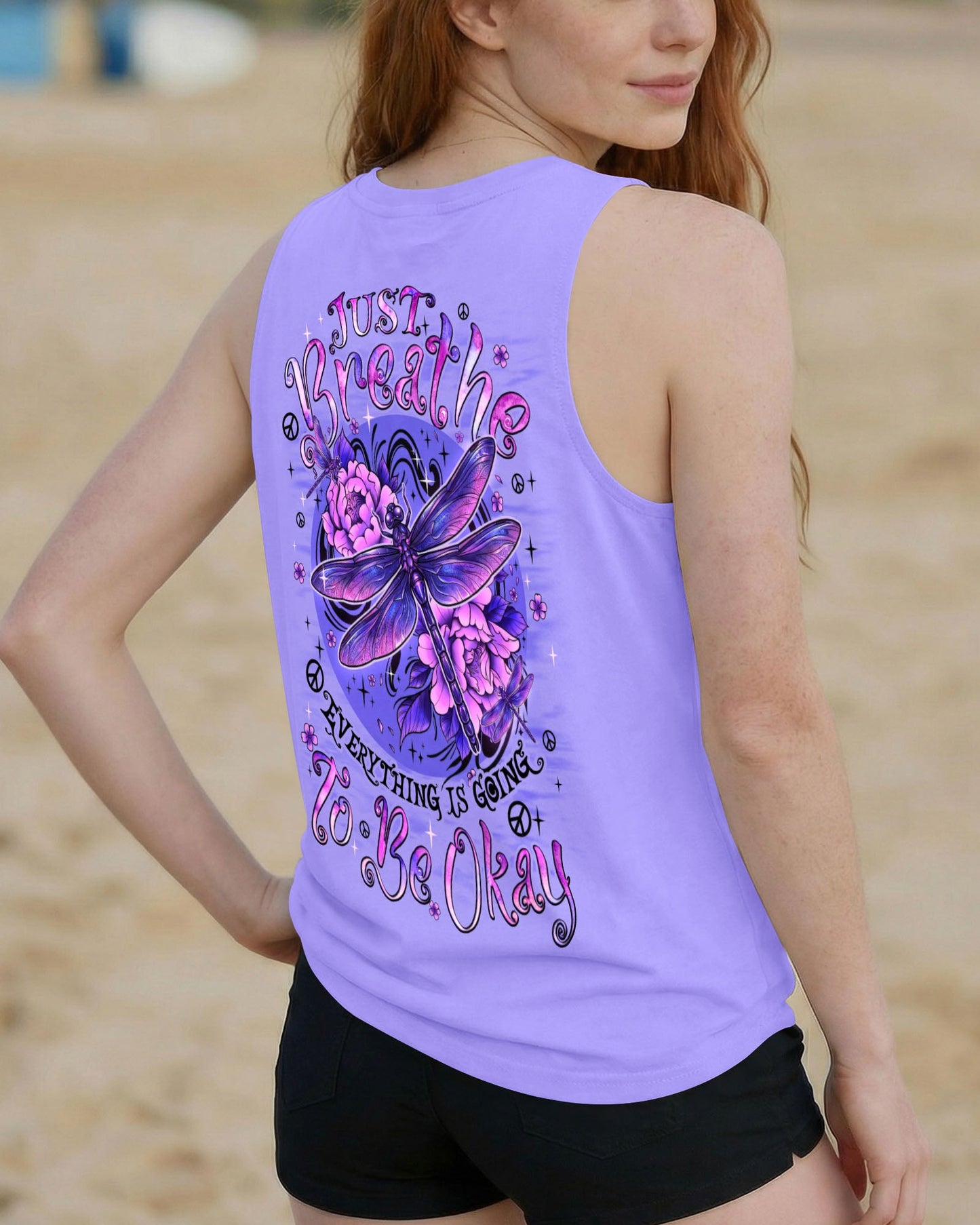 JUST BREATHE DRAGONFLY ALL OVER PRINT - TYQY2606262