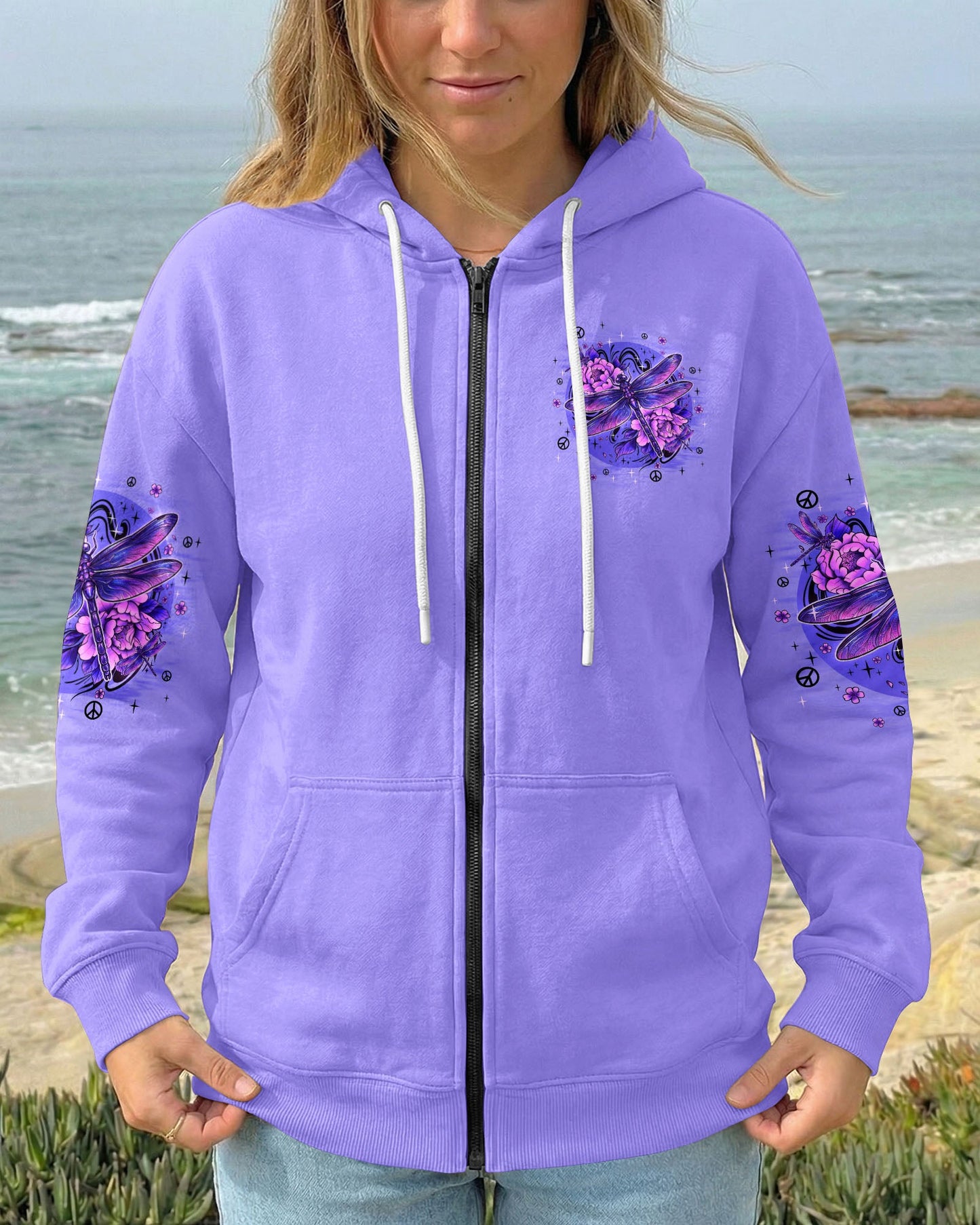 JUST BREATHE DRAGONFLY ALL OVER PRINT - TYQY2606262