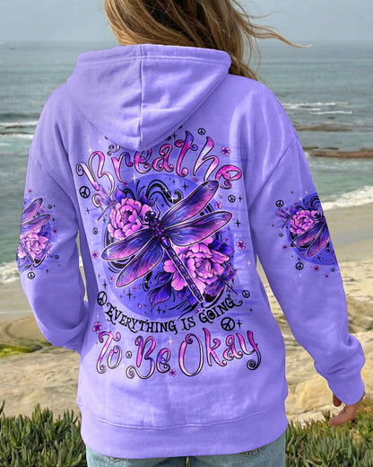 JUST BREATHE DRAGONFLY ALL OVER PRINT - TYQY2606262