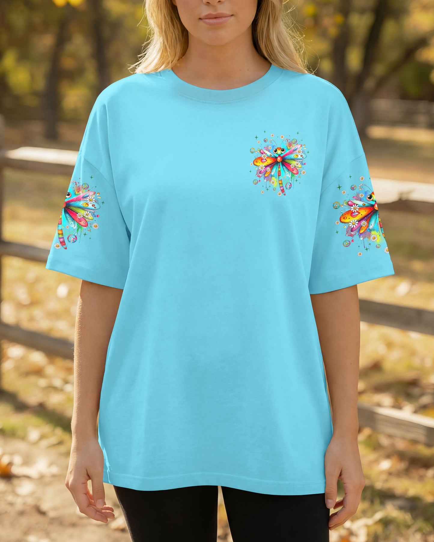 JUST BREATHE DRAGONFLY ALL OVER PRINT - TYQY3005261
